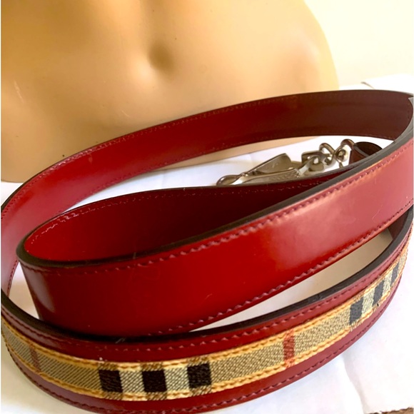 Burberry Nova Check leather dog leash new - Picture 9 of 9